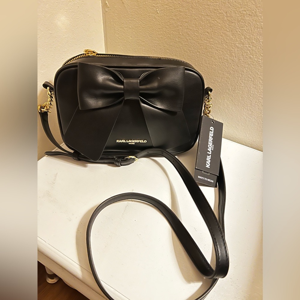 Karl lagerfield cross body bag
